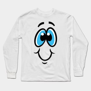 Funny smile Long Sleeve T-Shirt